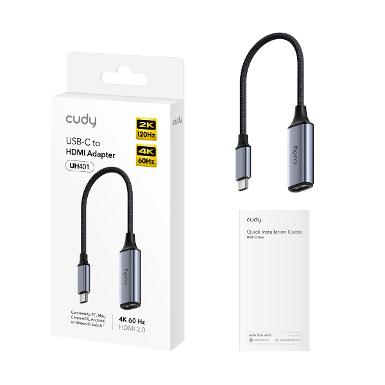 CUDY UH401 USB-C To 4K@60Hz HDMI adapter