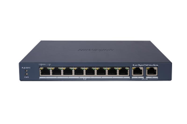 HIKVISION DS-3E1510P-EI/M 8 Port Gigabit Smart POE Switch