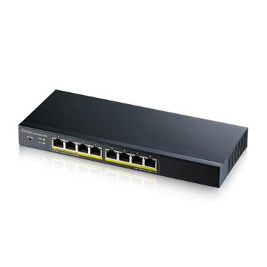 ZyXEL GS1900-8HP 8-port GbE Smart Managed Desktop High Power PoE+ Switch (70Watt)