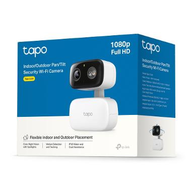 TP-LINK Tapo C206 2MP Indoor/Outdoor Home Security Wi-Fi Camera, Full HD 1080p
